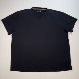 Smartwool Perfect Crew Merino Wool-Cotton T-Shirt Men's 2XL Black Outdoor Casual